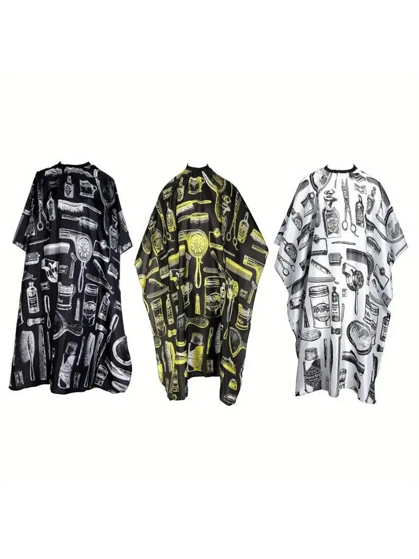 Professional Barber Apron, Waterproof Salon Cape, Hairdresser Supplies, All-Season Use, Essential Barber Tool, Durable & Practical Design