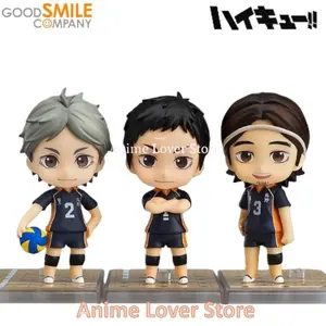 2026 hot item In Stock Good Smile Original Nendoroid GSC Haikyuu!! sugawara koushi Daichi Sawamura Asahi Azumane Anime Action Figure Toys