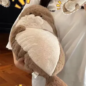 60cm/23.62in Ultra Fluffy Seal Plush, Soft Sea Lion Stuffed Toy Pillow, Giant Hugging Pillow, Kawaii Ocean Seal Plush, Stress & Anxiety Relief Comfort Toy, Bed & Office Nap Pillow, Cozy Dorm Decor, Gift for Students & Office Workers