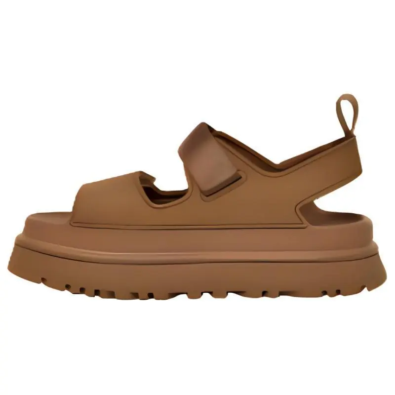 UGG GoldenGlow Sandal Bison Brown (Women's) 1152685-BRWN