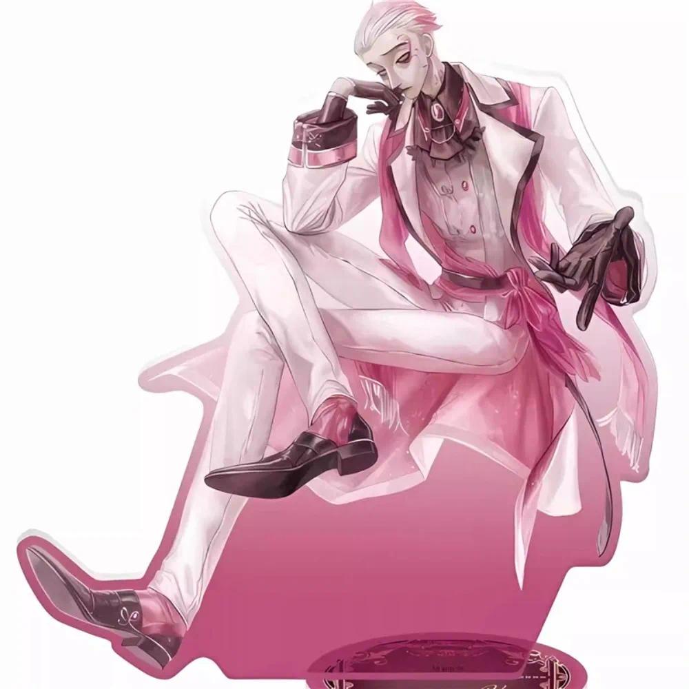 Game Identity V Acrylic Stand Doll Anime Kreiburg Alva Lorenz Prospector Action Figure Toy Model Plate Sign Cosplay Toy for Gift