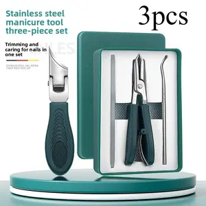 Large opening sharp and fine diagonal nail clippers, high-end anti-splash nail scissors, eagle-beaked slant thick nail clippers