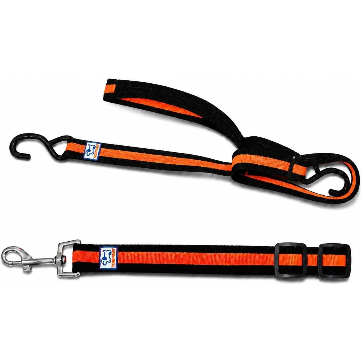 Dog Car Harness & Zipline System - Adjustable Pet Seat Belt for Safe Rides, Reduces Driver Distraction.Durable, Escape-Proof Car Leash for Dogs, Tool-Free Install for Backseat.