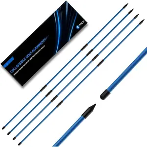 4 Pack Golf Alignment Sticks,Upgraded 40" Collapsible Alignment Stick,Helps Improve Posture and  Hitting Accuracy