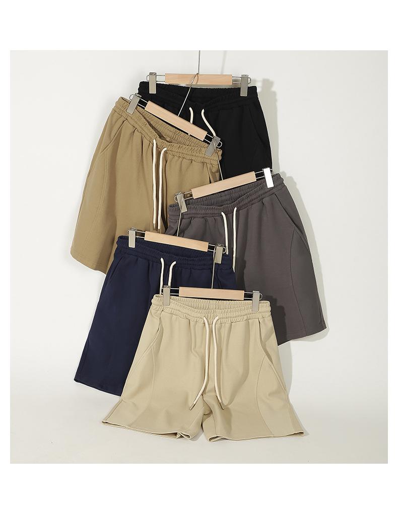 Men's Solid Pocket Waist Shorts, Lightweight Breathable Shorts, Casual Breathable Comfortable Shorts for Running Gym Workout, Men's Bottoms for All Seasons