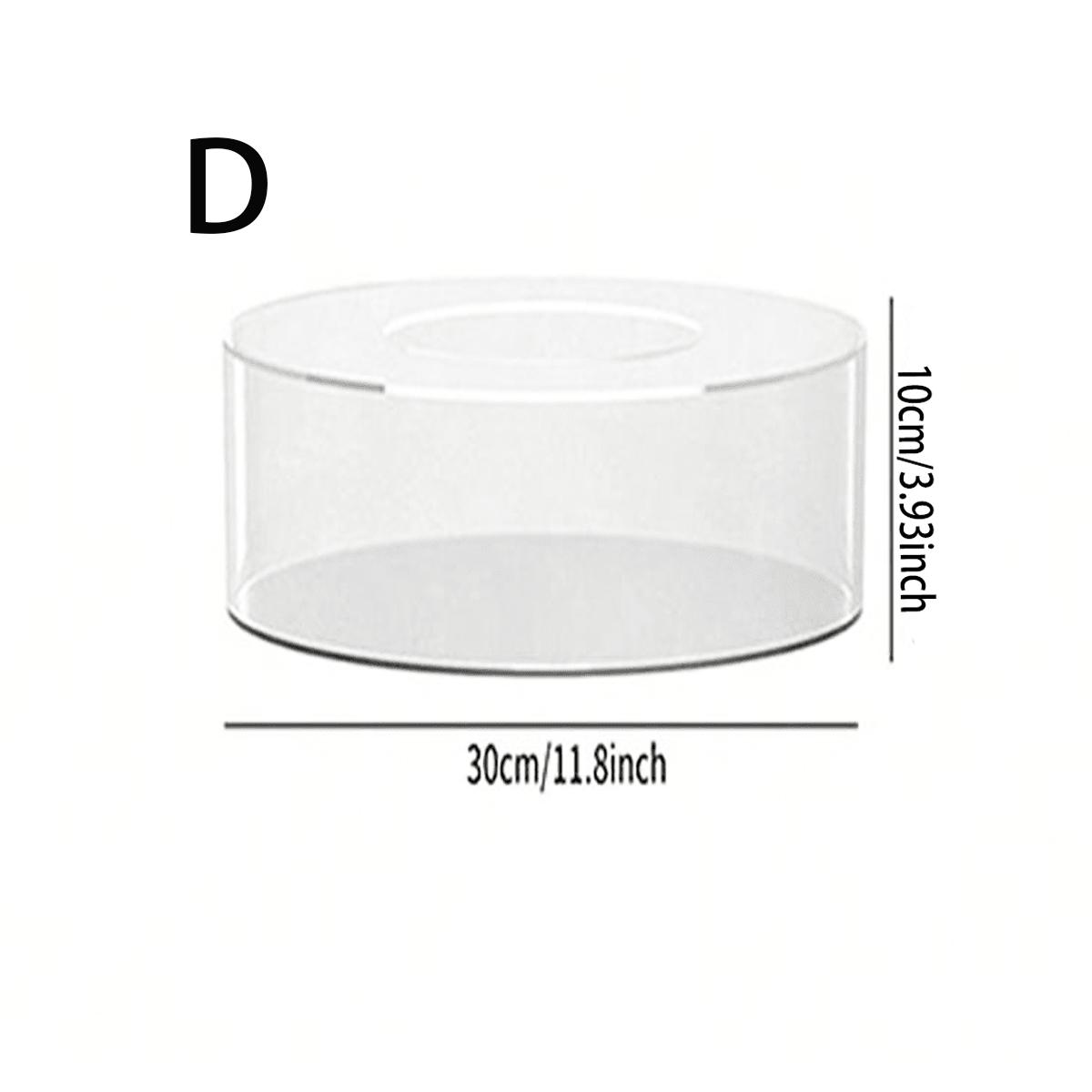 Transparent Acrylic Round Cake Stand, Stackable Wedding DIY Display Rack, Birthday Party Supplies, Elegant Dessert Holder