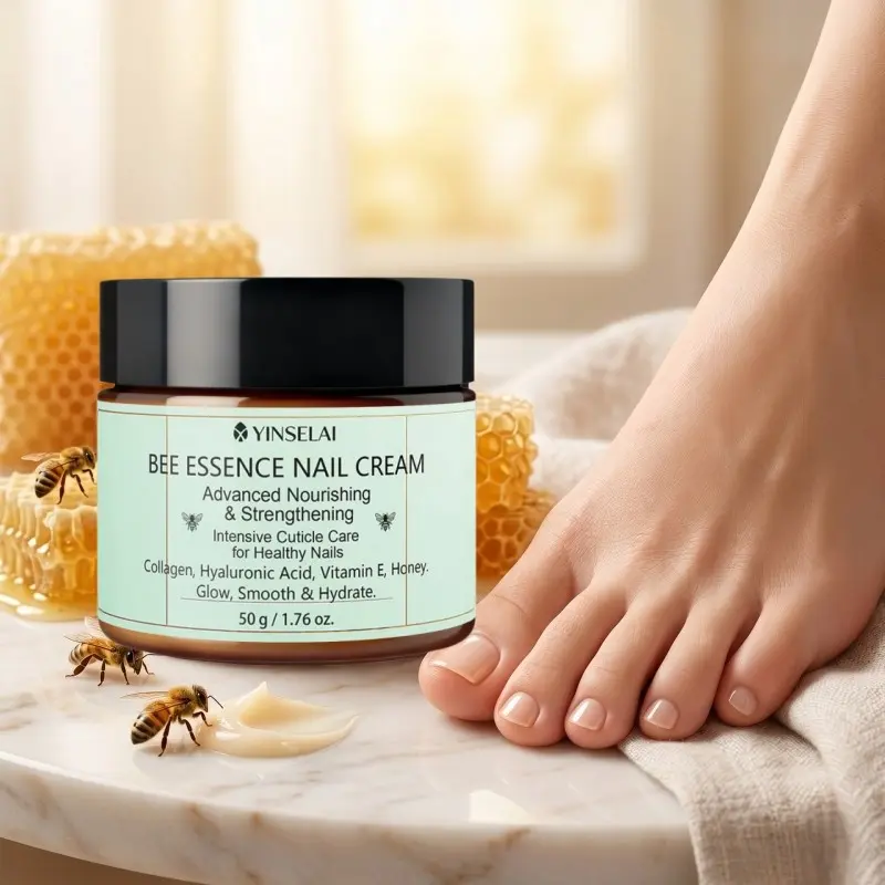 Bee Essence Nail Cream 50g | Intensive Cuticle Care for Healthy Nails, Advanced Nourishing & Strengthening Balm