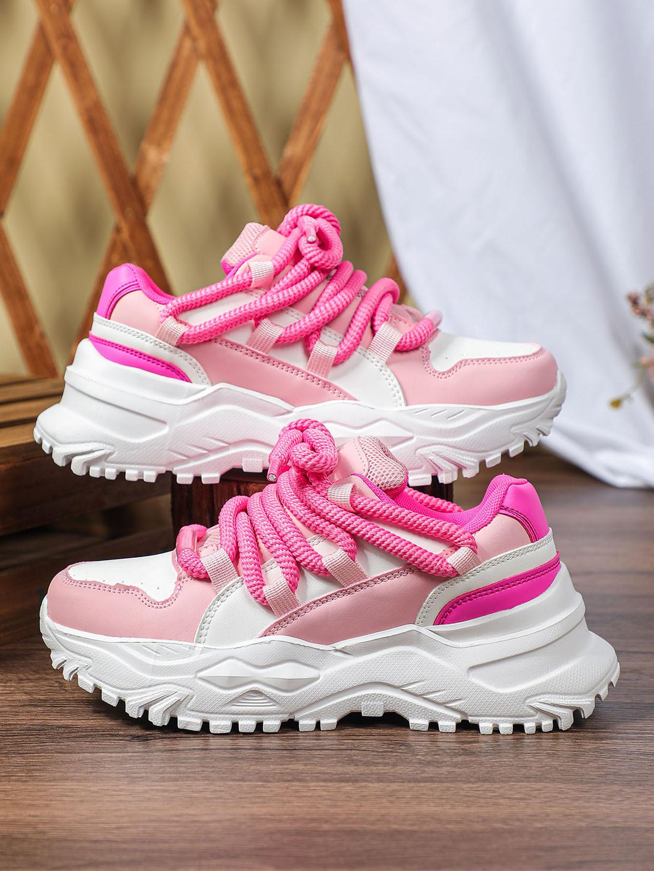 2026 trendy thick-soled fashion casual outdoor dad shoes, couple's versatile sports shoes, soft-soled comfortable student school shoes