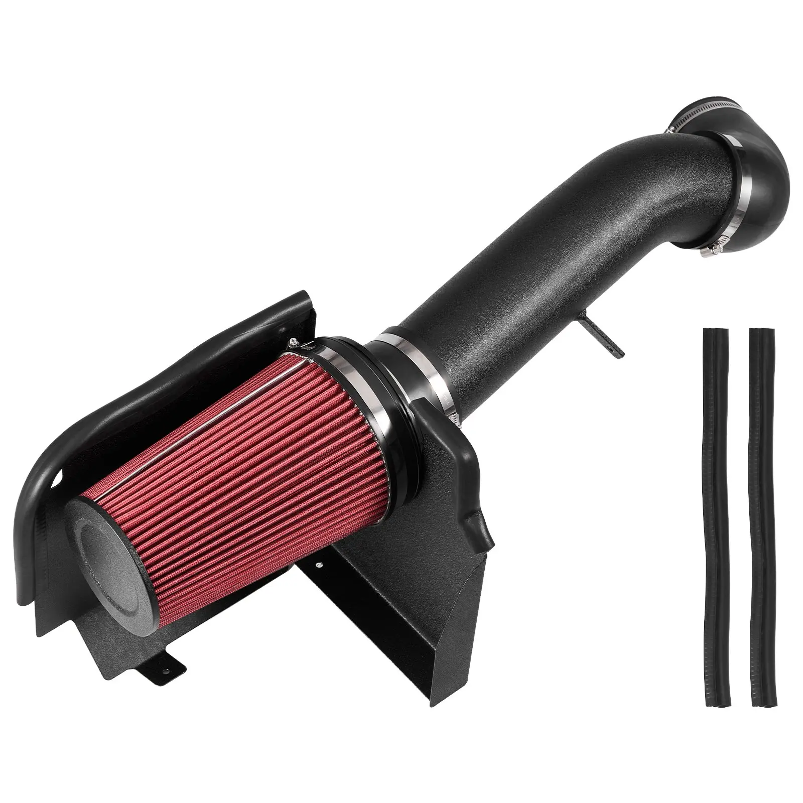 【Summerfinds】VEVOR Cold Air Intake, 3.9 Inch Cold Air Intake System+ Heat Shield Compatible with 1999-2006 Chevy Silverado/GMC Sierra 1500 V8 4.8L/5.3L, High Flow Filter Kit Improve Horsepower, Throttle Response