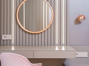 Rotating Makeup Organizer Countertop 3 Tier Lazy Susan Trays Clear Skincare Perfume Storage for Bathroom Counter Vanity, Transparent