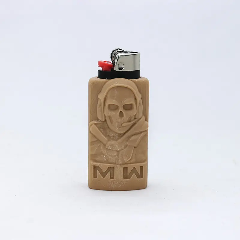 Ghost V2 Operador Mw2 Lighter Case Cover Holder, Fits Bic Standard Size Lighters, Sleeve Type J6, Durable & Stylish Design