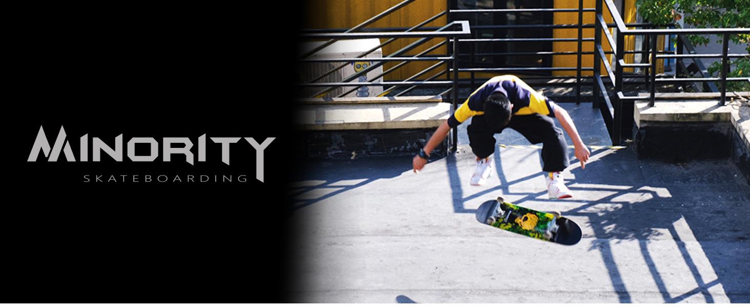 32 Inch x 8 Inch Complete Skateboard 7-Ply Maple Double Kicktail Cruiser Skateboard for Kids Teens Adults Portable Street Surf Skate Board with 51mm Wheels ABEC-5 Bearings for Tricks Park Outdoor Sports