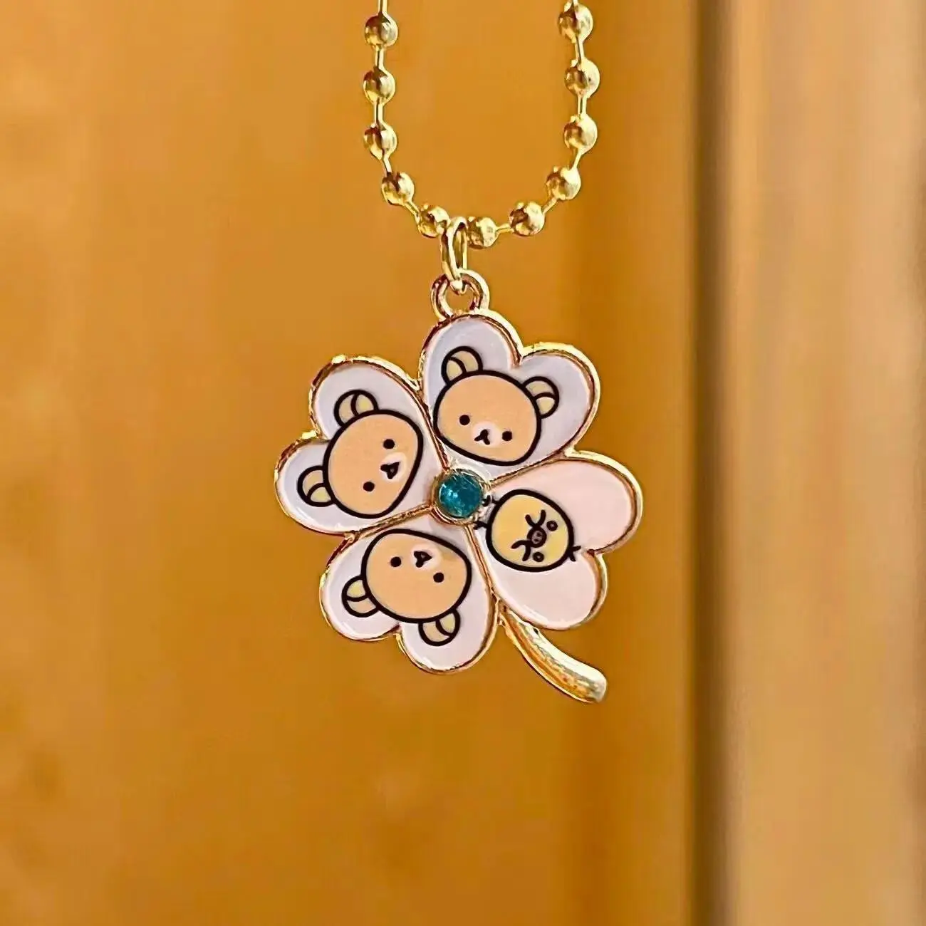 Cute Rilakkuma Phone Charms Pendant Kawaii Anime Keychain Accessories For Keys Schoolbag Jewelry Fans Gift