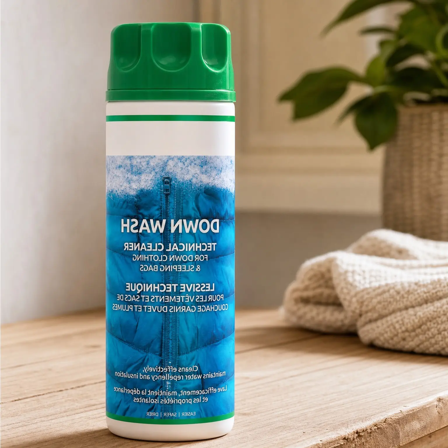 Down Wash 300ml – Detergent for Down Jackets & Sleeping Bags, Outdoor Apparel Cleaner, Care & ProtectGift