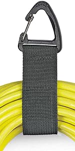 Extension Cord Holder Organizer 4-Pack, 16-Inch Heavy Duty Storage Straps for Garage Organization, Durable Extension Cord Hangers for Tool Storage, Perfect Garage Gadgets for Men