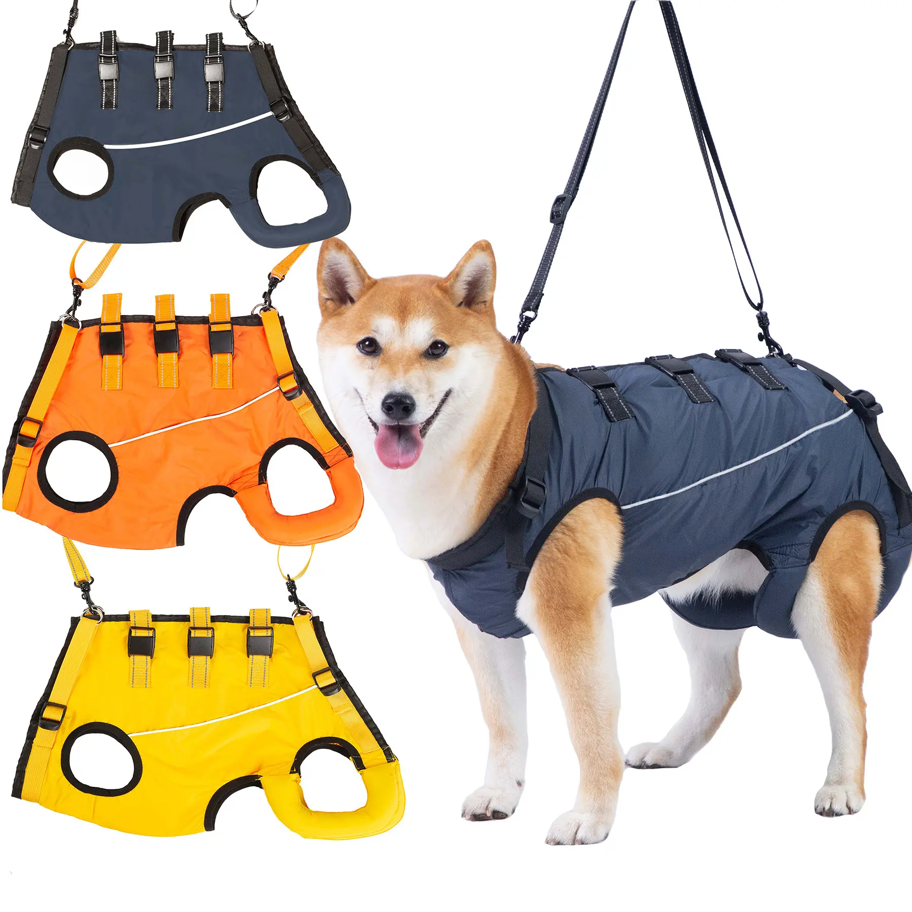 Senior Dog Support Harness, Care Sling for Elderly Dogs with Weak Front and Hind Legs, Mobility Aid for Senior Dogs with Walking Difficulties