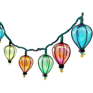 11FT Multicolor String Lights with 10 Bulbs, UL Listed Connectable Waterproof Decorative LED Lights Hanging for Backyard Patio, Indoor/Outdoor for Christmas Wedding Party Festival Lightingfidget toys