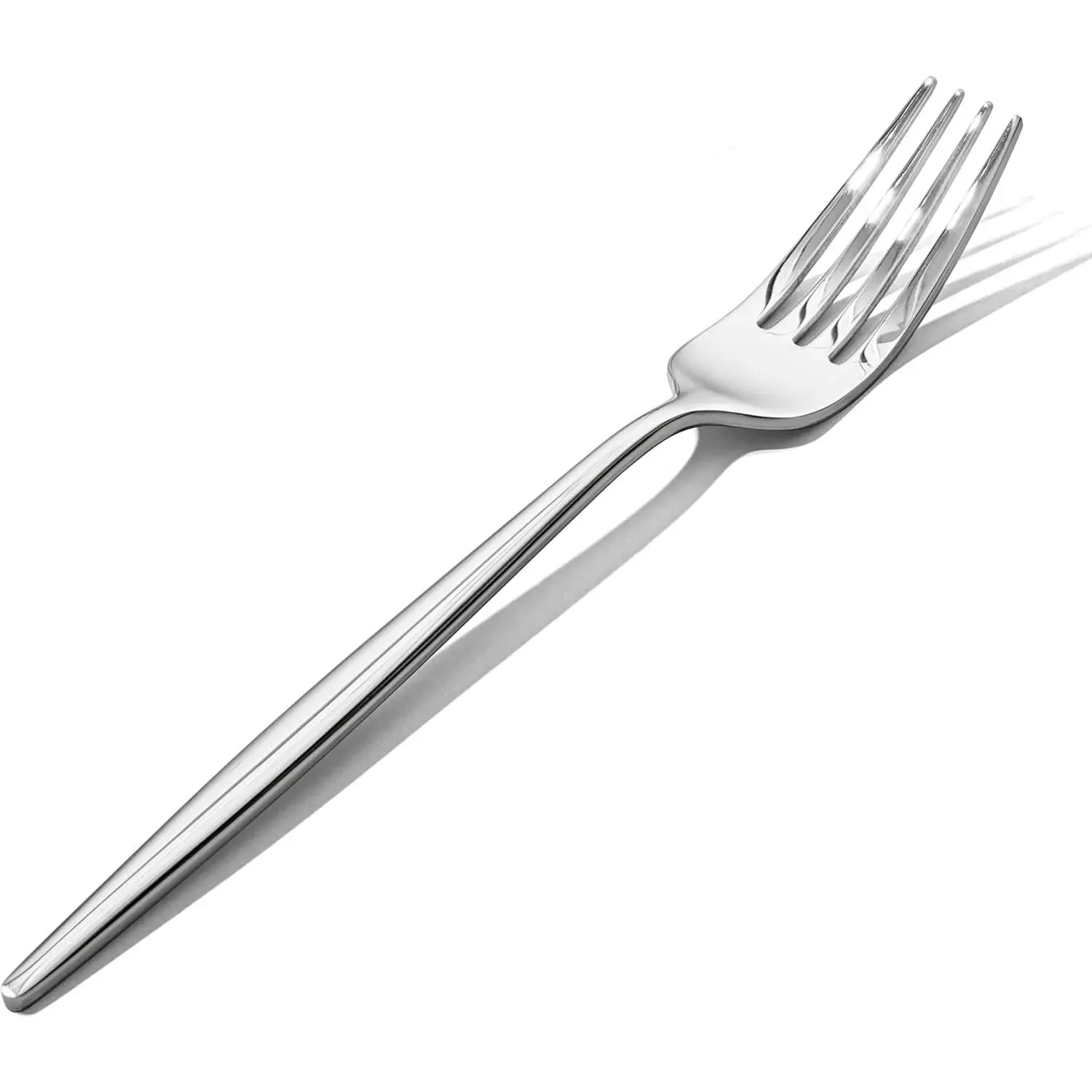 12-Piece Dinner Forks Set (8.5"), Food Grade 18/10 Stainless Steel Forks Silverware, Metal Salad Fork for Home and Kitchen, Weddings, Party, Restaurant, Mirror Polished & Dishwasher Safe