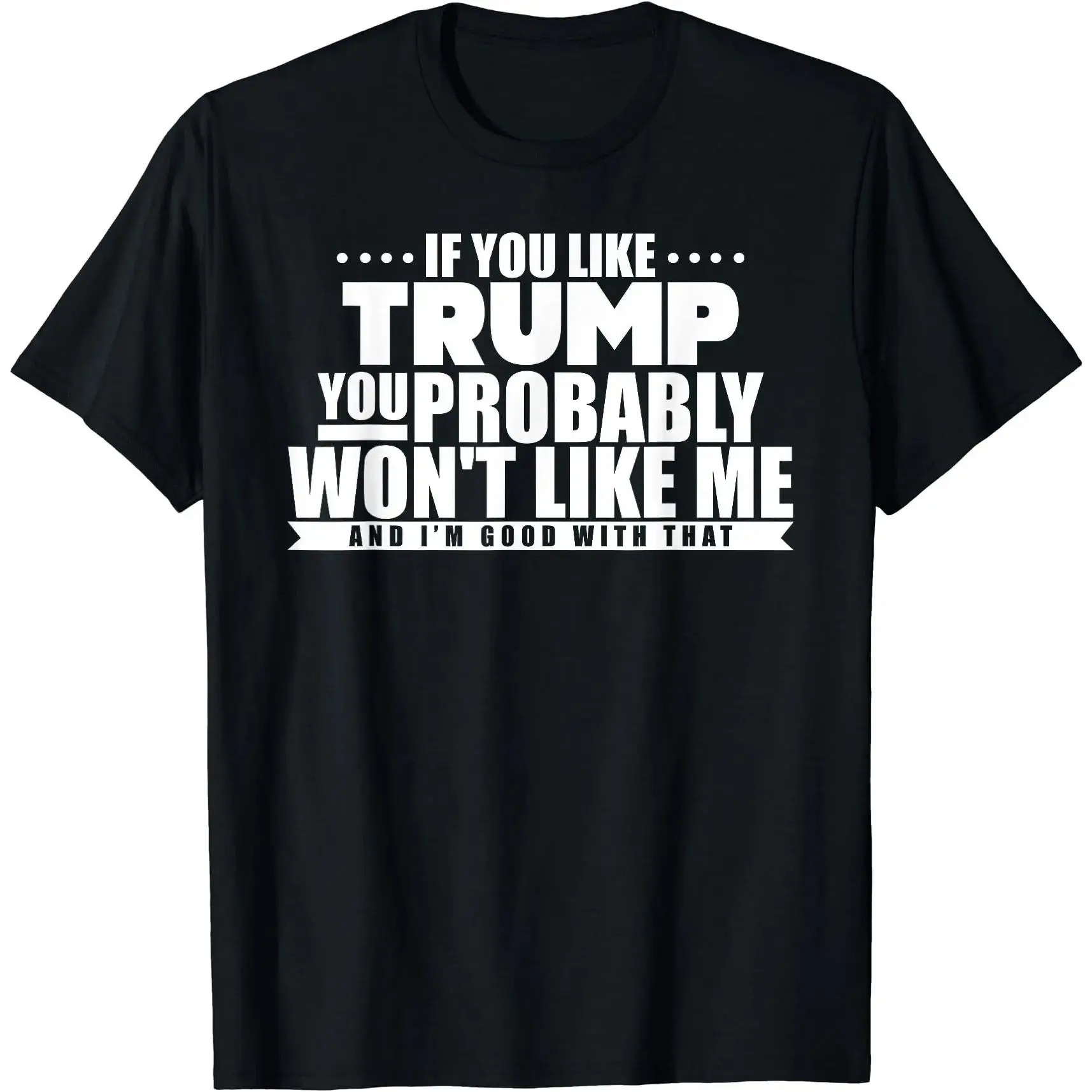 Unisex Short Sleeve Sports Top - Cotton-Blend Clothes with Trump-Inspired Playful Slogan, Comfortable Cut, Machine Washable for Family Trip, Travel Enthusiasts' Everyday Wear