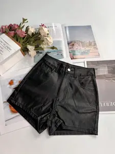 High Elasticity Zipper Shorts for Women, Sexy Ladies' Fashion Pants, Comfortable and Stylish, Perfect for Daily Wear