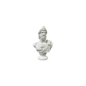 4.7inch Olympus Bust Statue, Elegant Home Decor, Office Desk Ornament, Warm Living Room Decoration, Perfect Holiday Gift