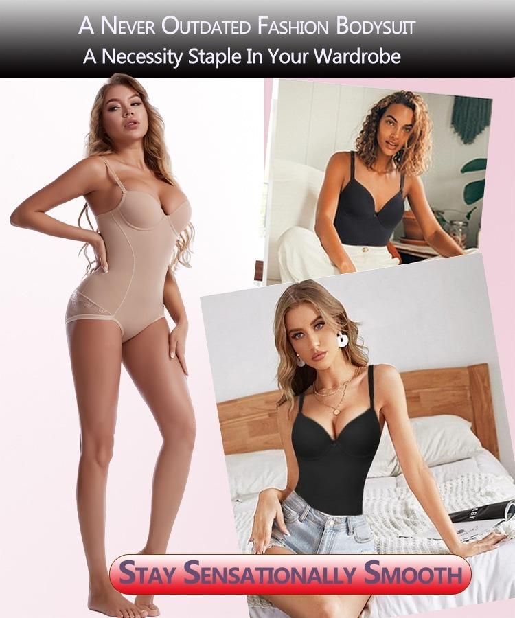 Women Shapewear Bodysuit for Tummy Control Seamless Body Shaper Thong Jumpsuit Bras Women Shapewear Bodysuit for Tummy Control Seamless Body Shaper Thong Jumpsuit Bras