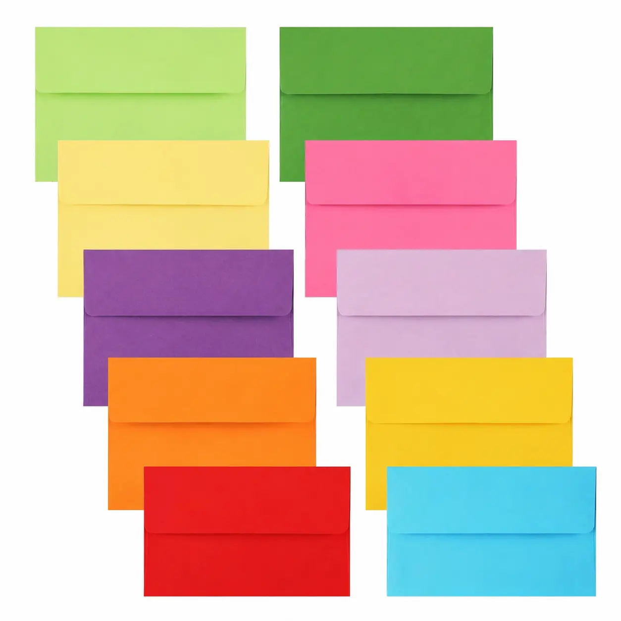 Eco-Friendly Kraft Paper Self-Sealing Business Envelopes – 4.25 x 6.25 Inches, Natural Brown Recycled Material, Ideal for Invitations, Letters, and International Shipping – Bulk Wholesale Packaging
