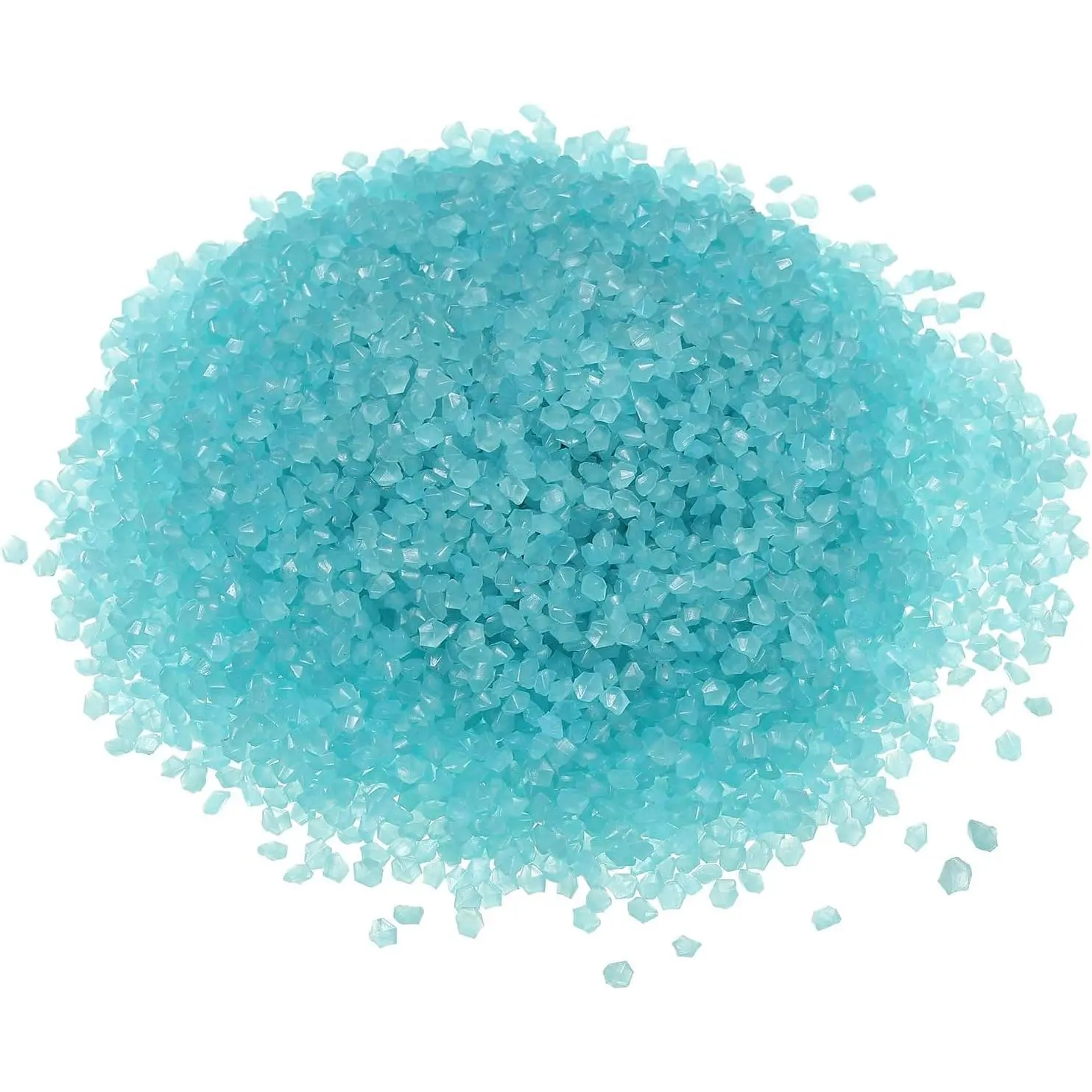 Blue Luminous Glowing Pebbles (3-5mm, 3000-10000 Pcs) - Pet Aquatic Decor Supplies, Fish Tank Sand, Garden Crafts, Candles, Swimming Pool & Floral Arrangement DIY Decorations