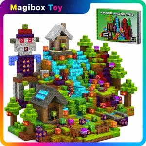 100/150pcs Magnetic Building Cubes for Kids, Pixel Style Strong Magnet Blocks, Creative Stem Toy, 0.8 Inch Set, Ages 3+, Unisex