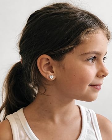 YADOCA Sterling Silver Hoop Earrings for Women Chunky 14K Plated Gold Earring Small Hypoallergenic Hoops Earring for Sensitive Ears Lightweight Huggie Thick Hoop Earrings(Gold/Silver)