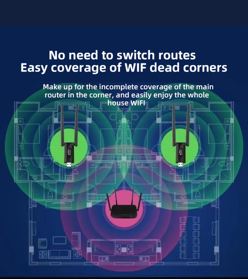 Wireless WiFi Signal Booster |       300Mbps High Speed 2.4GHz USB Repeater |     Plug and play, quick setup |     Portable Indoor Hotspot Extender for Office |     Enhanced Range and Speed |     Fashionable black design with dual antennas |       US stan