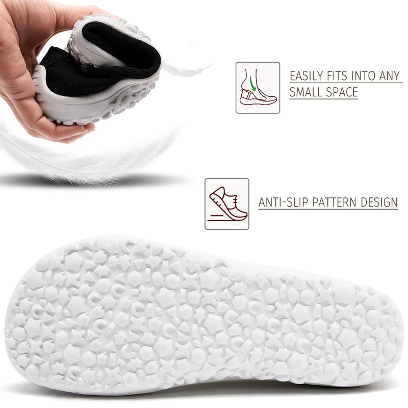 Women's Slipon Barefoot Flats Casual Shoes Fashion Comfortable Breathable Footwear Loafers with Rubber Sole Minimalist Walking Wide Toe Box Sneakers Lightweight All-Season  Girl