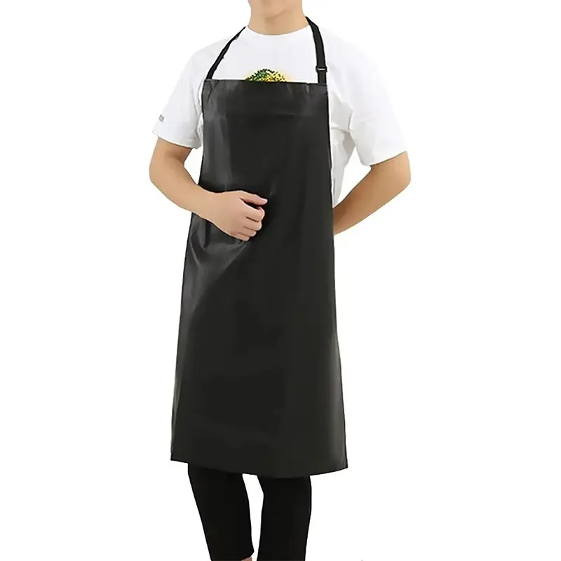 Waterproof Rubber Vinyl Dishwashing Apron, Durable Kitchen Protection, Ideal for Labs & Dogs, Easy-To-Clean Design