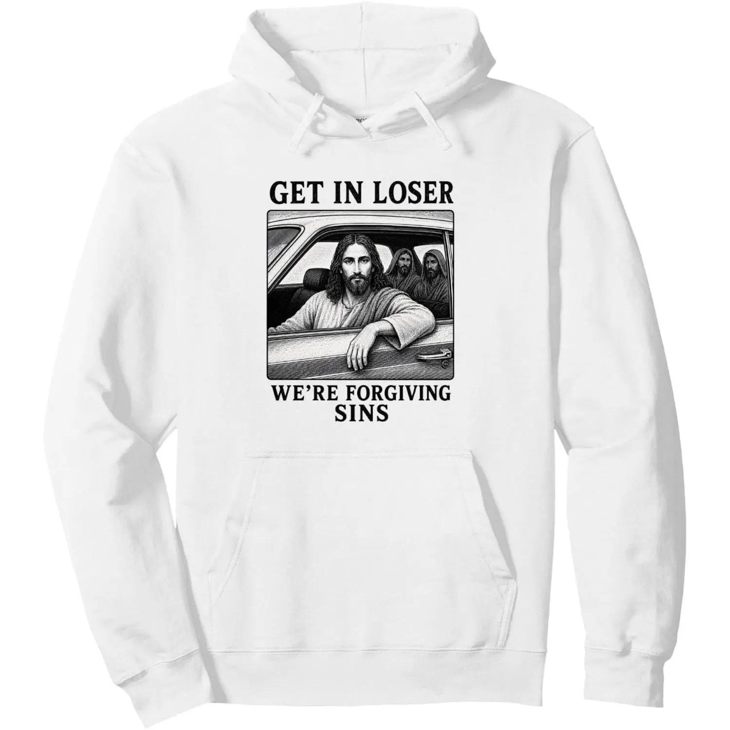 Christian Forgiveness Sins Jesus Bible Humor Pullover Hoodie