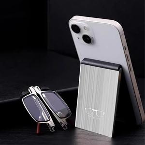 Folding Reading Glasses for Men Lightweight Block Blue Light Reader Hard Case