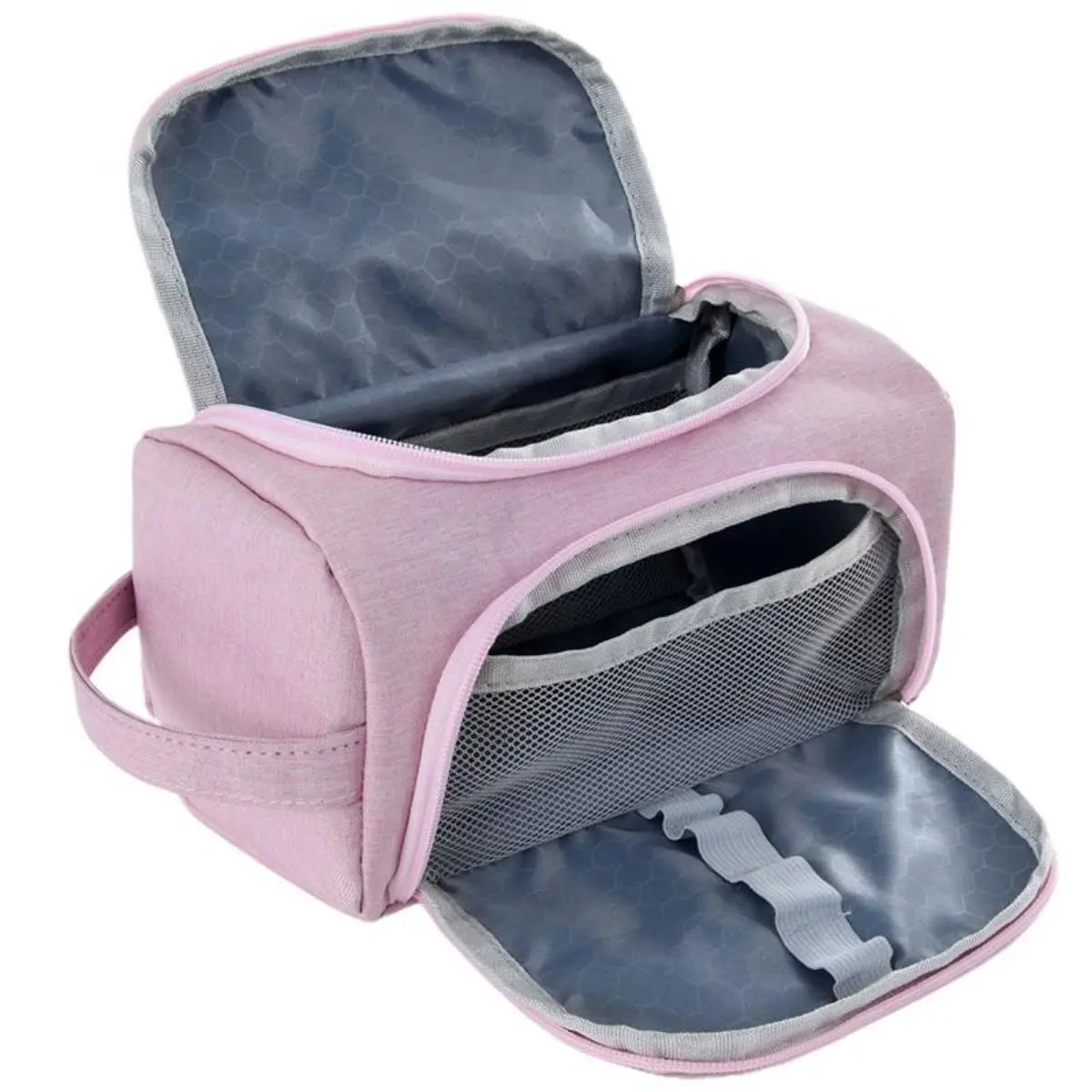 Dressing Table Storage Bag Travel Cosmetics Bag Extra Large Capacity Big Pencil Case - Multifunctional Pen Pencil & Marker Case Organizer with Compartments - Travel Simple Stationery Bag for School Office, and Art Supplies