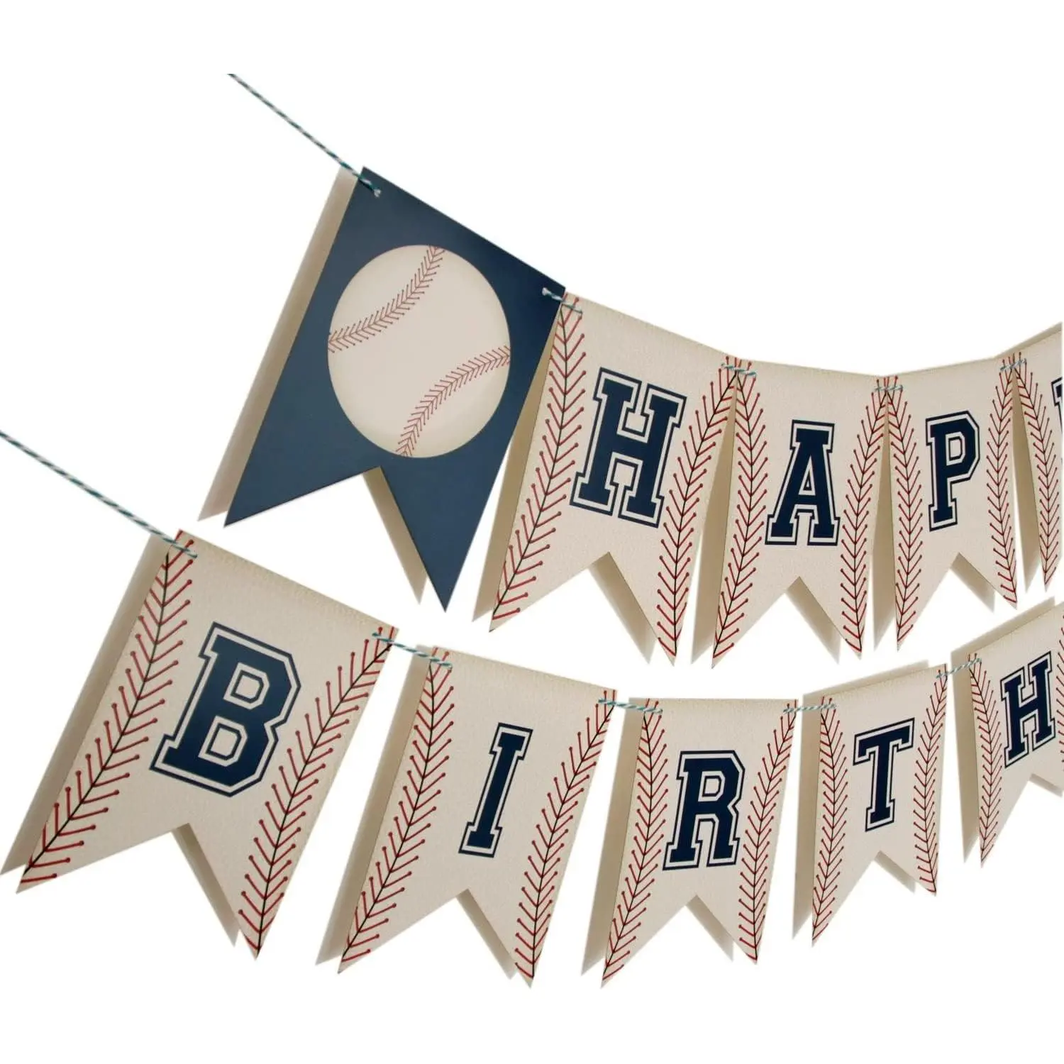 Baseball Birthday Banner, Baseball Party Decorations, Party Garland, Birthday Party SuppliesGift