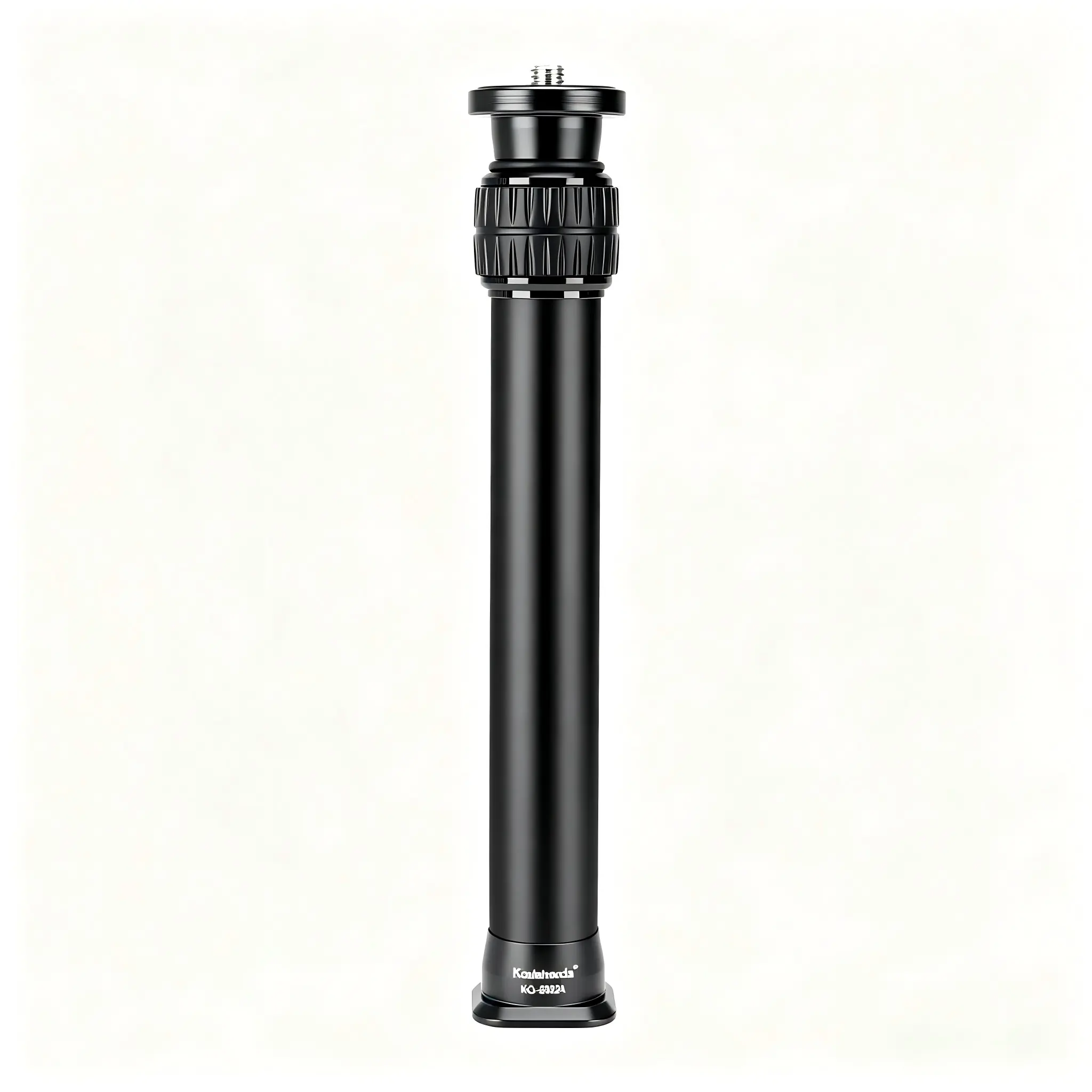 Tripod Extension Pole 2-Section Aluminum Arca for Camera Gimbal | CNC Aluminum Center Column, 11"-18" Telescopic, Arca Quick Release, 1/4" & 3/8" Screw, 33lb Load for DSLR Monopod