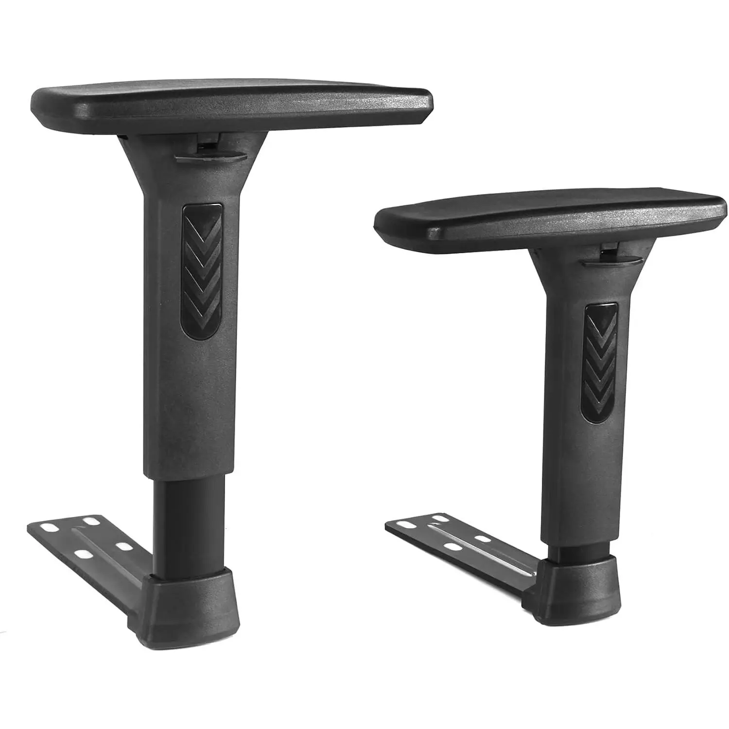 Height Adjustable Chair Armrest Pair Replacement, Gaming Boss Chair Arms Set (3D)