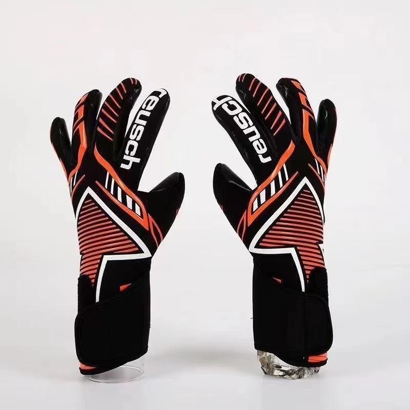 The new football goalkeeper gloves are anti-slip, wear-resistant, made of latex, and designed for professional training and use by adults and teenagers.soccer accessories how to kick a soccer ball