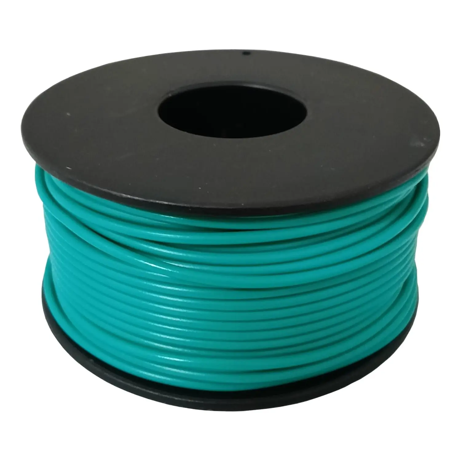 22 AWG Solid Core Wire - Breadboard Jumper, Green 100ft
