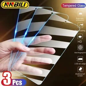 NNBILI 3-5Pcs Tempered Glass For Xiaomi Redmi Note 13 12 Pro 4G 5G Screen Protector For Redmi Note13 12 Cover Glass Protective