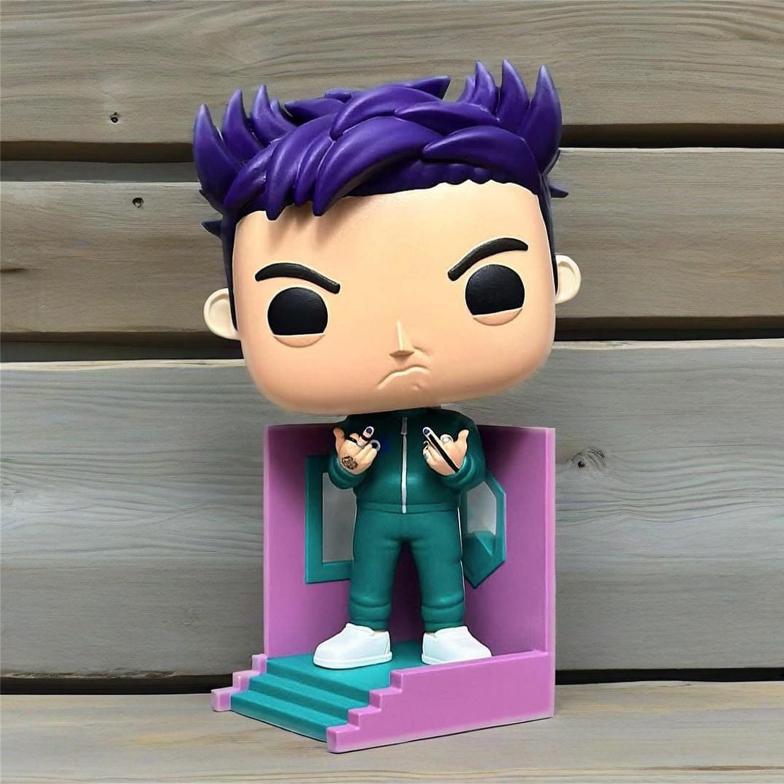 Korean Game - Gi-Hun 456 - Collectable  Figure - Gift Idea - Official Merchandise - for Kids & Adults - TV Fans - Model Figure