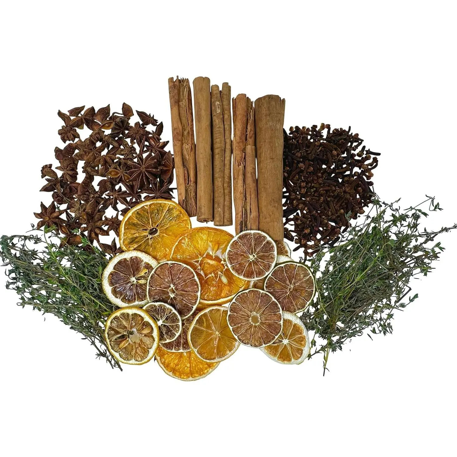 Autumn Simmering Potpourri- Citrus, Clove, Cinnamon, Star Anise, Thyme Fall & Winter Holiday Scents Fragrance Stovetop Potpourri
