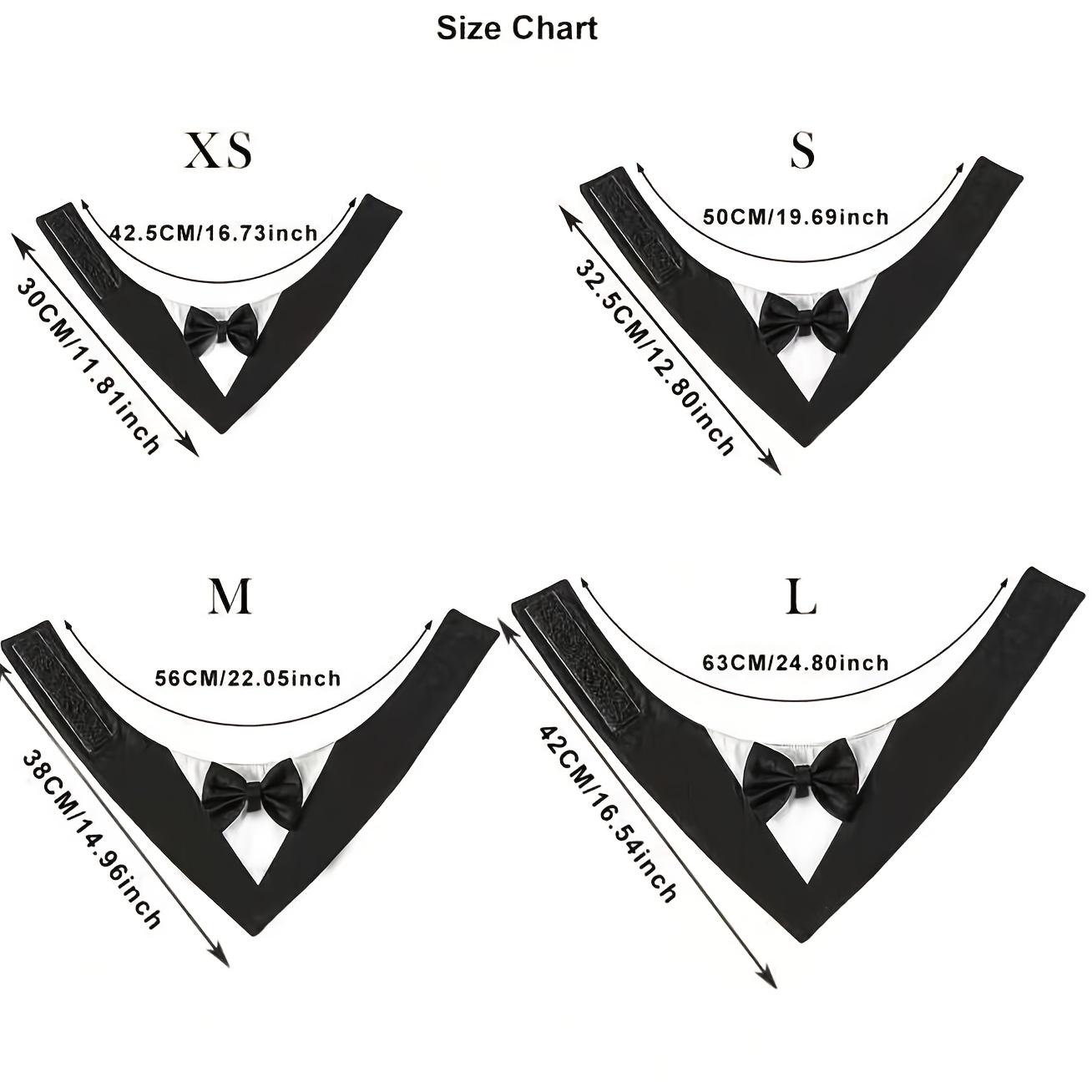 1pc Dog Tuxedo, Formal Dog Wedding Bandana, Dog Collar with Bow Tie, Dog Birthday Outfit, Adjustable Pet Party Tuxedo Dog Wedding Suit, Dress, Dog Birthday Dress, Adjustable Pet Dog Valentine'S Day Costume