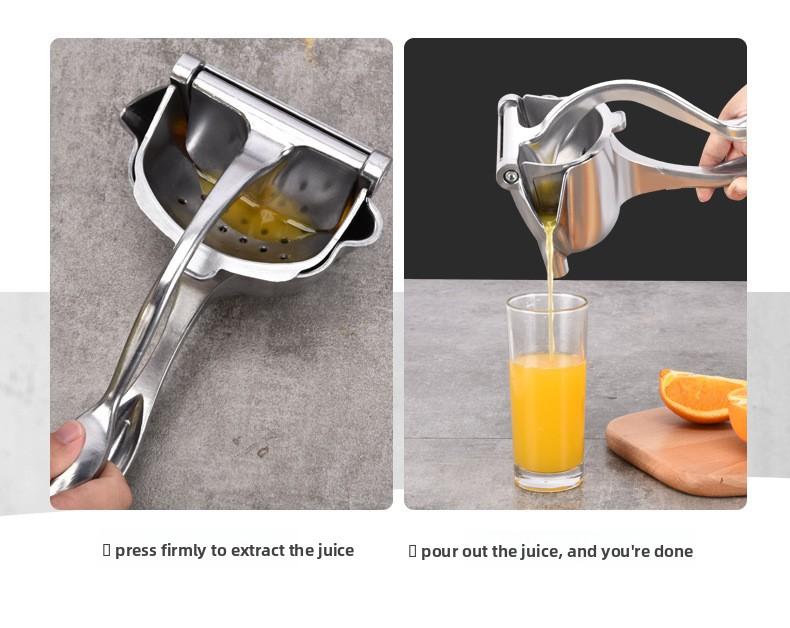 Premium multifunctional manual juicer for sugar cane, pomegranate, and orange; home-use fruit press and lemon juicer