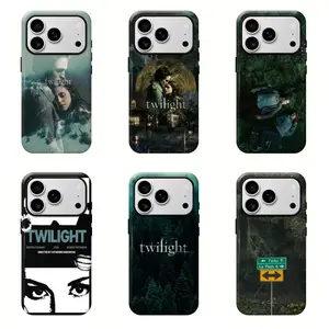 Vintage Twilight Saga Phone Case Classic Vampire Romance Aesthetic Compatible for iPhone 17 16 15 14 13 12 11 and for Samsung S21-S25 Gift for Vampire Movie Fans