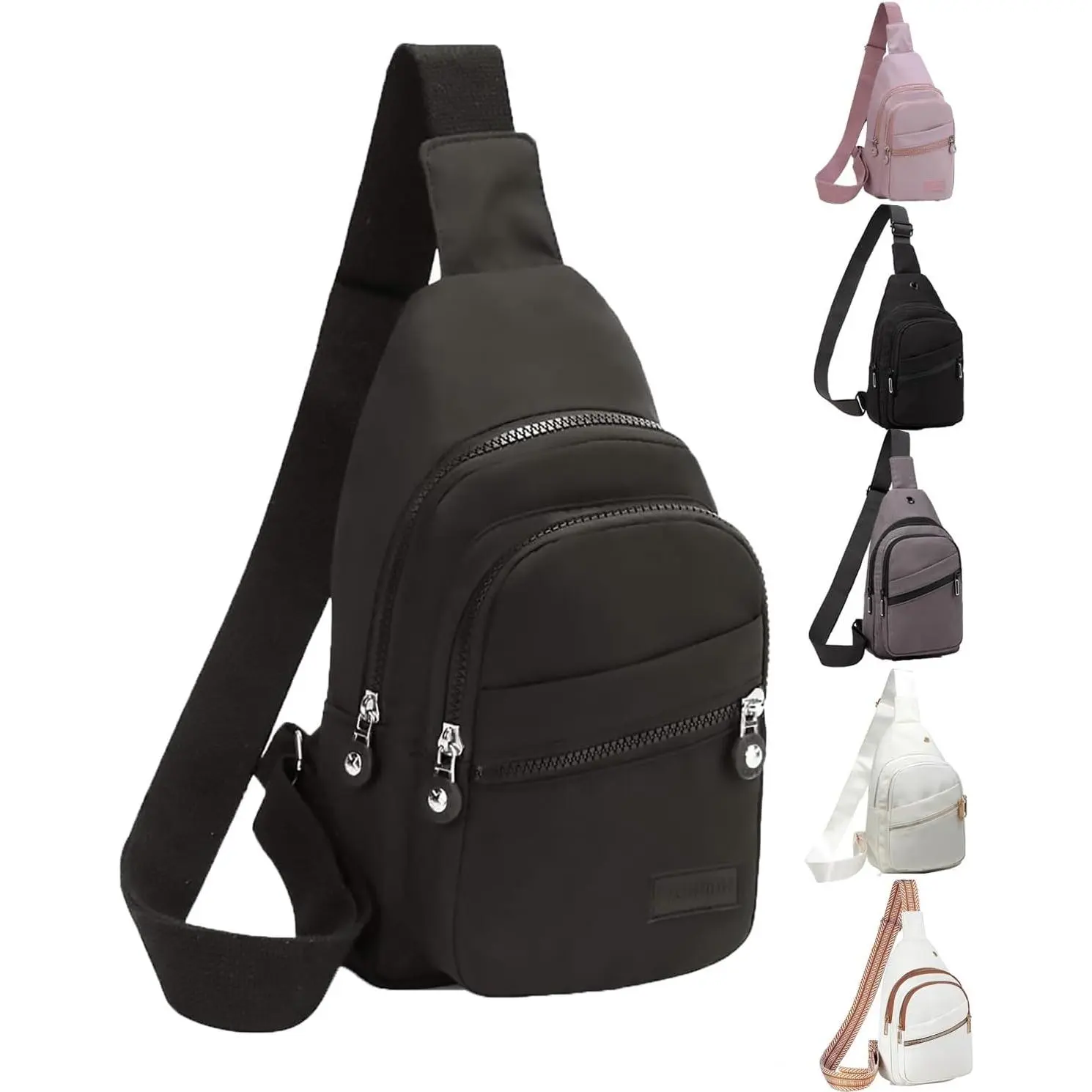 Small Sling Bag Crossbody Bags  Women Men, Sling Backpack Chest Daypack Cross Body Bag  Travel Outdoor