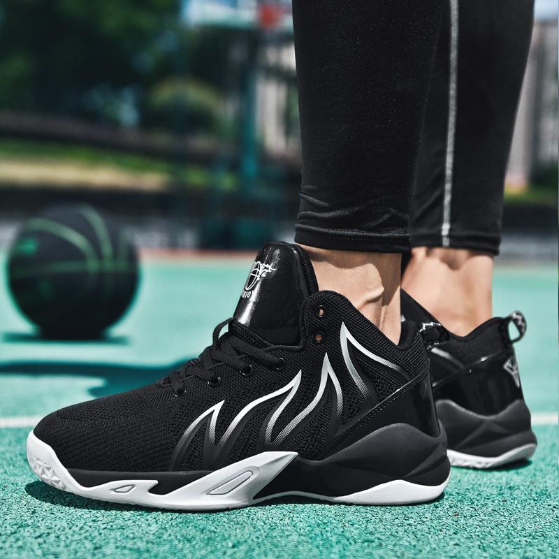 UYCEKK Women'S Basketball Shoes - All-Season High-Top Support Sneakers with Shock-Absorbing Cushioning, Anti-Slip Rubber Sole & Breathable PVC Upper - Large Size Range, Arch Support & Traction Tread for Court Sports - Durable Wear-Resistant Sneakers for W