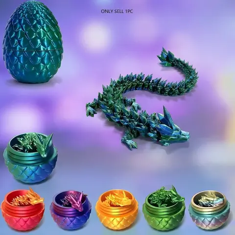 3D Dragon Egg, Halloween, Christmas Gifts for Family and Friends, Holiday Party Gifts, Room Decor, Decoration Figure, Decorative Home Ornament, Decor Figurine Ornaments, Home Decor Statue, Collectible Figurine, Home Decor Sculptures